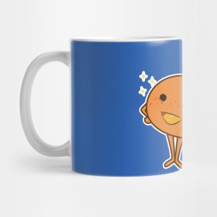 Kawaii Cute Tangerine fruit Mug